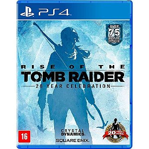 Jogo Rise Of The Tomb Raider 20 Year Celebration PS4 Usado