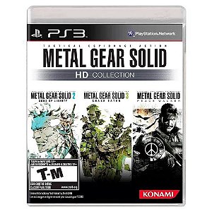 Jogo Metal Gear Solid HD Collection PS3 Usado