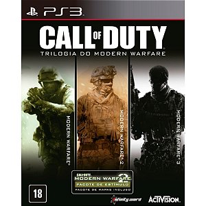 Jogo Call Of Duty Trilogia do Modern Warfare PS3 Usado