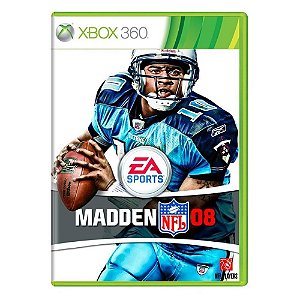 Jogo Madden NFL 08 Xbox 360 Usado S/encarte