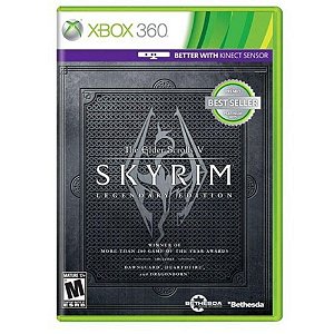 Jogo The Elder Scrolls V Skyrim Legendary Ed. Xbox 360 Usado