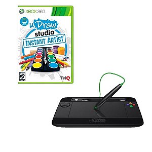 Jogo UDraw Studio Instant Artist + Game Tablet UDraw - Xbox 360 - USADO