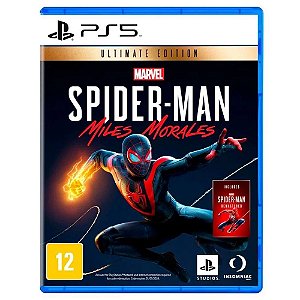 Jogo Spider Man Miles Morales Edição Ultimate PS5 Novo