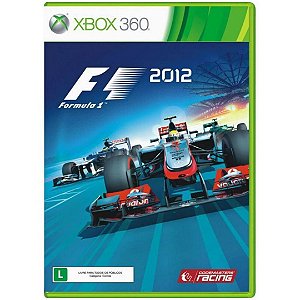 Jogo F1 Fórmula 1 2012  Xbox 360 Usado