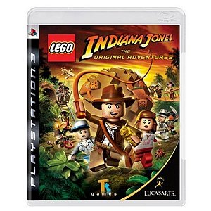 Jogo Lego Indiana Jones The Original Adventures PS3 Usado