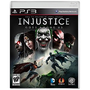 Jogo Injustice Gods Among Us PS3 Usado S/encarte