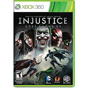 Jogo Injustice Gods Among Us Xbox 360 Usado