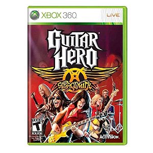 Jogo Guitar Hero Aerosmith Xbox 360 Usado