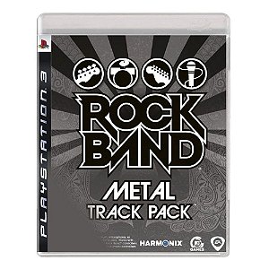 Jogo Rock Band Metal Track Pack PS3 Usado