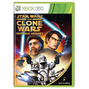 Jogo Star Wars The Clone Wars Republic Heroes Xbox 360 Usado