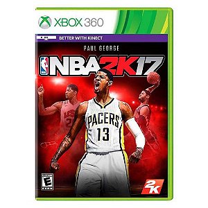 Jogo NBA 2K17 Xbox 360 Usado