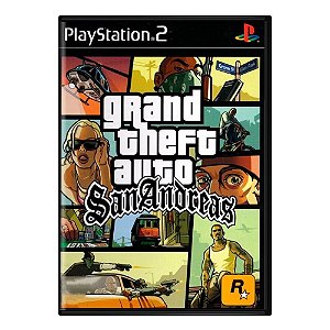Jogo GTA San Andreas + City Guides PS2 Usado