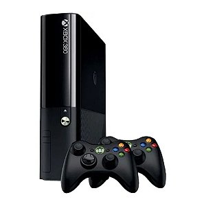 Xbox 360 Super Slim 4GB 2 Controle Usado