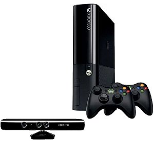 Xbox 360 Slim 4GB Branco + Jogo Brinde - Microsoft