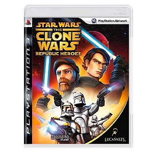 Jogo Star Wars The Clone Wars Republic Heroes PS3 Usado