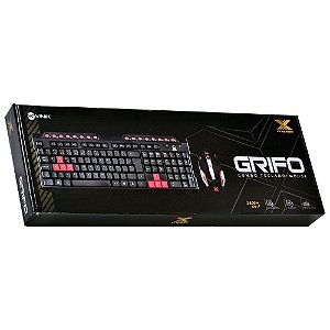 Teclado + Mouse Gamer Grifo 30089 Novo
