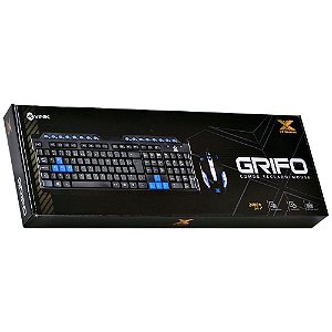 Teclado + Mouse Gamer Grifo 30087 Novo