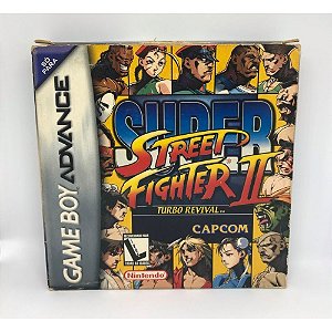 Jogo Super Street Fighter 2  Game Boy Advance Usado