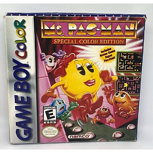 Jogo Ms. Pac Man Especial Color Ed. Game Boy Collor Usado