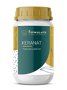 Keranat 150mg - Coadjuvante no tratamento capilar oral. A dose diária para cabelos fortes, sublimes e radiantes! 30 doses