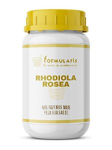 Rhodiola Rosea 300mg - Cápsulas da Raíz de Ouro - 30 doses