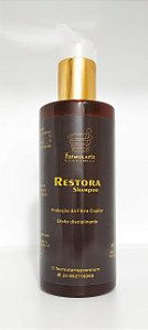 Restora Shampoo - Proteção da fibra capilar, efeito disciplinante