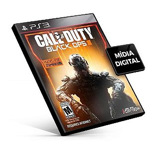 Call Of Duty Black Ops Iii - Ps3 - Midia Digital - GameShopp