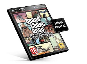 Jogo PS3 GTA San Andreas