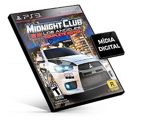 Midnight Club La Completo- Ps3 - Jogo Digital