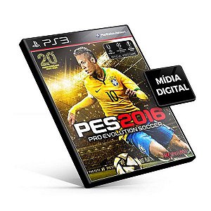 PES 2016 PS3 - MÍDIA DIGITAL - LS Games