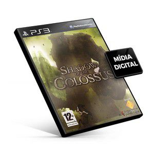 shadow of colossus hd para ps3 em mídia digital