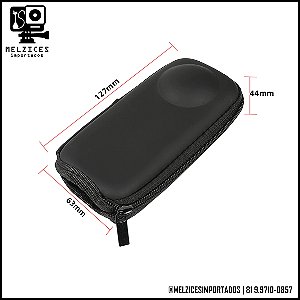 Case protetora para Insta360 One, X2 e X3