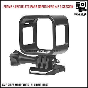 Suporte Armação/Frame para  GoPro 4 e 5 Session