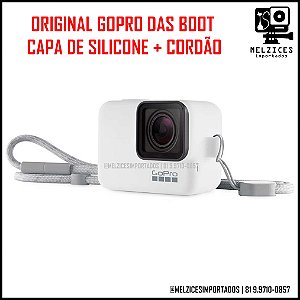 Original Case/Capa em Silicone Para GoPro 5 Black, 6 Black, 7 Black/Silver/White e Hero 2018