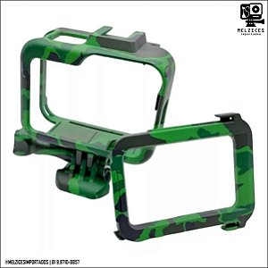 Frame Camuflado Verde Para GoPro Hero 8