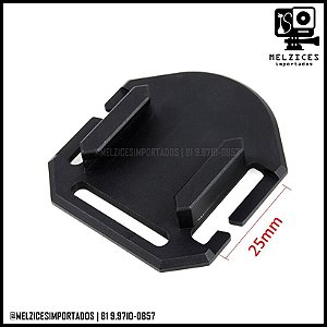 Suporte em alumínio para colete tático modular