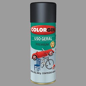 Tinta Spray Uso Geral Alumínio Metálico 400ML COLORGIN