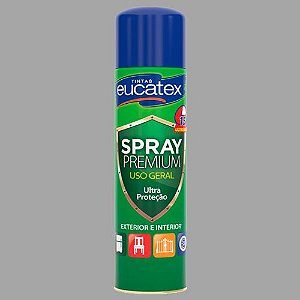 Spray Multiuso Grafite Brilho 400ML Eucatex