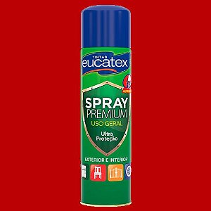 Spray Multiuso Vermelho Brilho 400ML Eucatex