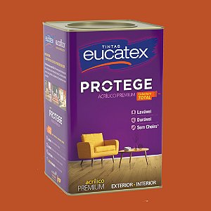 Tinta Acrílica Premium Tomate Seco 18LT Eucatex