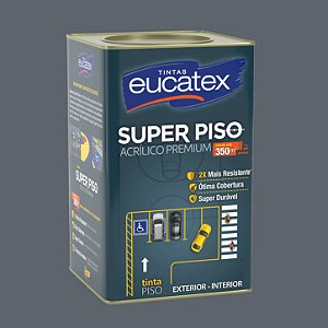 Tinta Acrílica Piso Cinza 18LT Eucatex