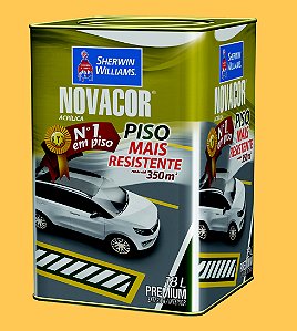 Novacor Piso Premium Amarelo 18LT