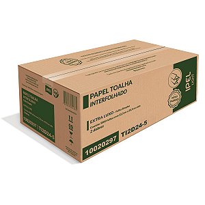 Papel Toalha Folha Simples caixa com 5000 - IPEL