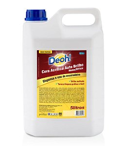 Cera Autobrilho Deoline - 5 litros