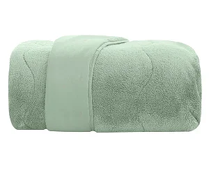 Edredom Altenburg Blend Comfort Sherpa 150X220 Verde