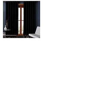 CORTINA BECADECOR MADRAS 260X170 9999 PRETO