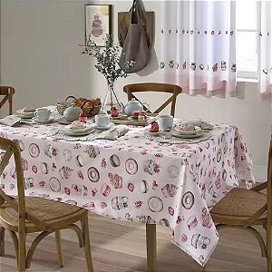 TOALHA DE MESA DOL CLEAN ATHENAS ESTAMPADO 140X210 EVA 6 LUGARES