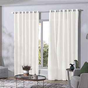 CORTINA BJA DUPLEX 660X280 MONACO MARFIM