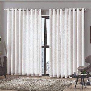 CORTINA BJA DUPLEX 300X170 MONACO BRANCO