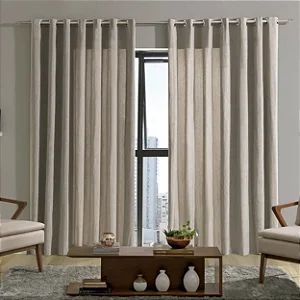CORTINA BJA RUSTICA NIGER 260X170 AREIA